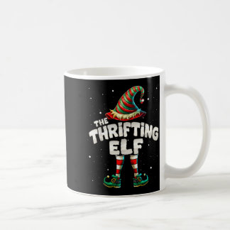 I'm The Thrifting Elf Family Matching Group Christ Coffee Mug