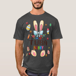 I'm The Tuba Bunny Easter Day Matching Family Egg  T-Shirt