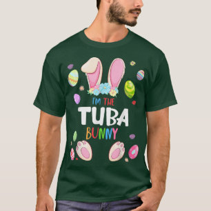 I'm The Tuba Bunny Easter Party Matching Family T-Shirt