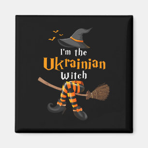 I'm The Ukrainian Witch Halloween Costume Witches Magnet