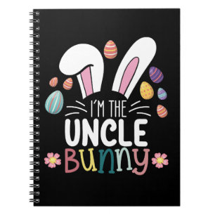 I'm The Uncle Bunny Easter Family Matching Notebook