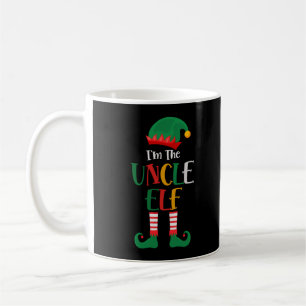 Im The Uncle Elf Matching Christmas Coffee Mug