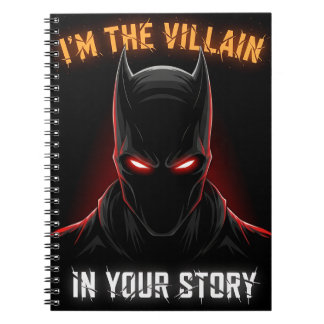 I'M THE VILLAIN IN YOUR STORY NOTEBOOK