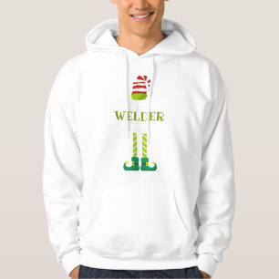 I'm The Welder Elf Christmas Pajama Hoodie