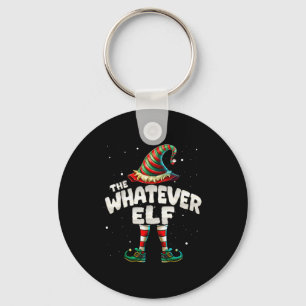 I'm The Whatever Elf Family Matching Group Christm Keychain