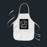 I'm The Youngest Sister Sarcasm Lover Cute Sister Kids Apron<br><div class="desc">I'M THE YOUNGEST SISTER RULES DON'T APPLY TO ME. Funny saying gift for sister, stepsister, sibling, women, mom, girls, toodler, baby. This is the perfect gift tee for Sis, Funny sister lover gift for you best mom or dad who loves sister daughter. Great gift tshirt for a birthday, Christmas and...</div>