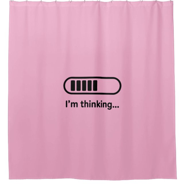 I'm Thinking... Loading Progress Bar Pink Minimali (Front)