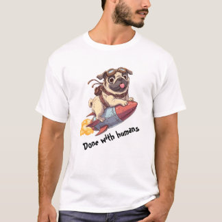 I'm Tired of Humans – Funny Anti-Social Tee