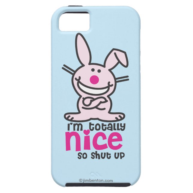I'm Totally Nice Case-Mate iPhone Case (Back)