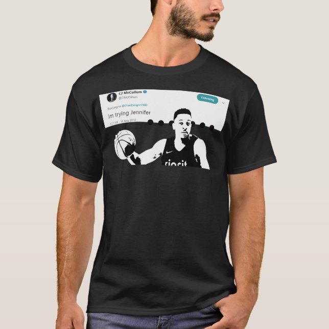 I'M Trying Jennifer T-Shirt (Front)