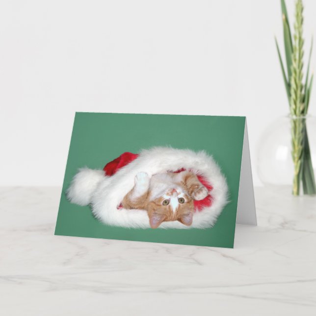 I'm trying to be good holiday card (Front)