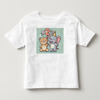 i'm two toddler t-shirt