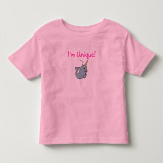 I'm Unique! (Narwhal) Toddler T-shirt