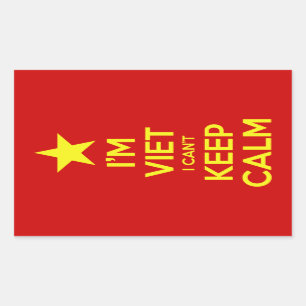 I'm Viet I Can't Keep Calm Sticker
