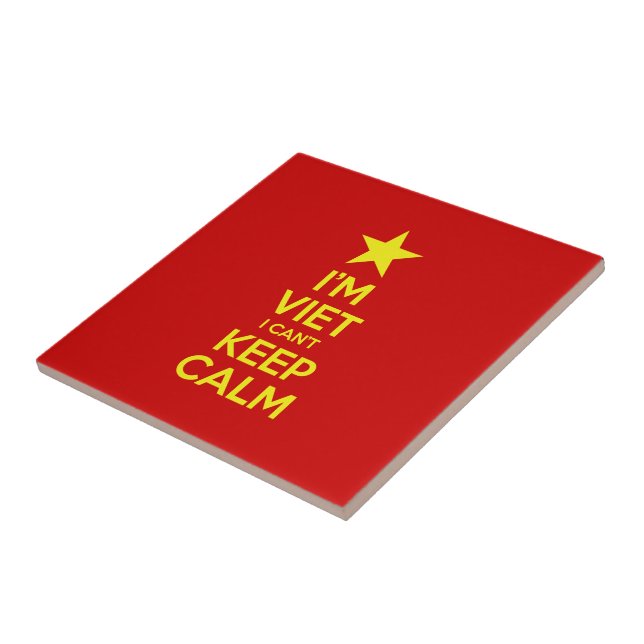 I'm Viet I Can't Keep Calm Tile (Side)