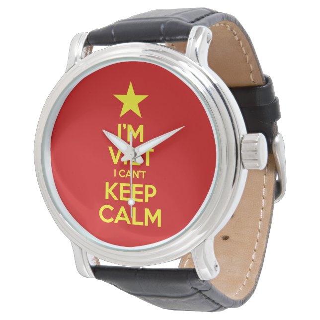 I'm Viet I Can't Keep Calm Watch (Angled)