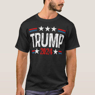 I'M Voting For The Convicted Felon 2 Sided T-Shirt