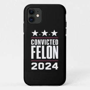 I'm Voting For The Convicted Felon Pro Trump 2024 iPhone 11 Case