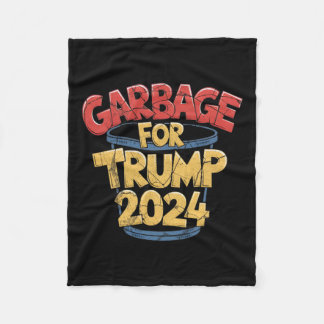 I'm Voting For Trump Vance Outlaw Hillbilly 1 Fleece Blanket
