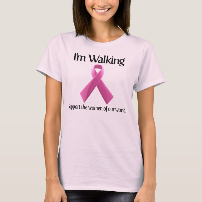 I'm Walking - Support the Walk T-Shirt (Front)