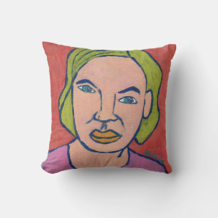 I'm watching you - Find Arts Throw Pillow