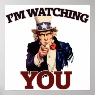I'm watching YOU Poster
