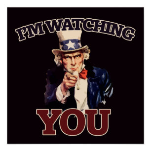 I'm watching YOU Poster