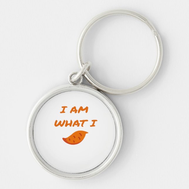 I'm What I Yam Classic Keychain (Front)