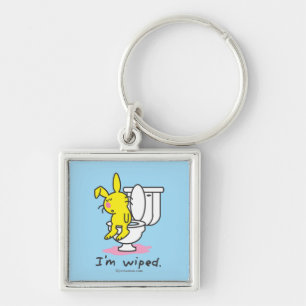 I'm Wiped Keychain
