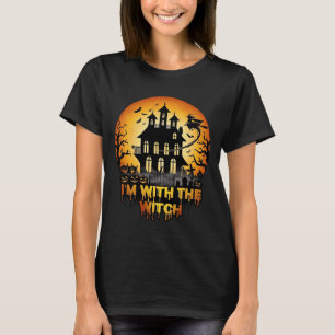 Im Witch Haunted House Full Moon Pumpkins T-Shirt