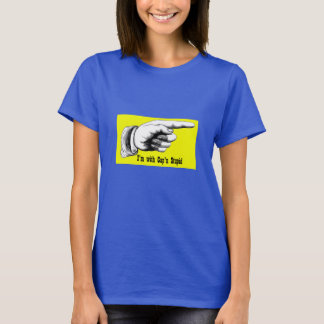 I'm With Cap'n Stupid yellowbox T-Shirt