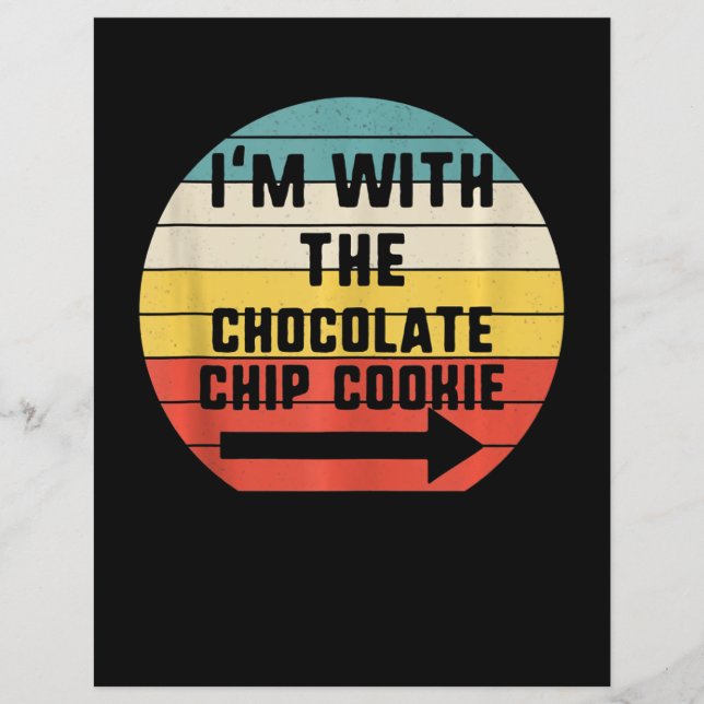 Im With Chocolate Chip Cookie | Cook Gift (Front)