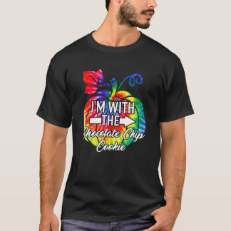 I'm With Chocolate Chip Cookie Couple Matching Hal T-Shirt