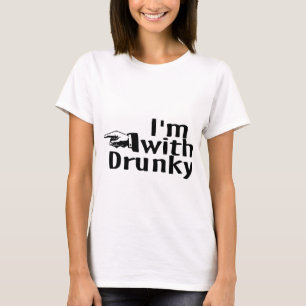 Im With Drunky T-Shirt