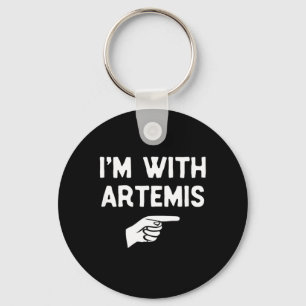 Im with Funny Halloween Matching Costume Keychain