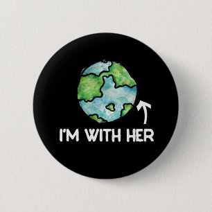 im with her science 2 inch round button