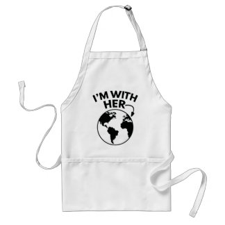 I'm With Her Standard Apron