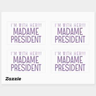 I'M WITH HER!!! STICKER