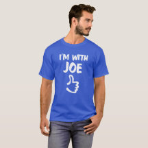 I'm With Joe shirt - Royal Blue