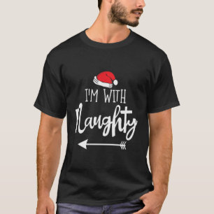 I'M With Nice I Christmas Twosome Gift Costume For T-Shirt