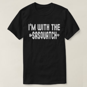 I'm With SasquachFunny Matching Halloween Costume  T-Shirt