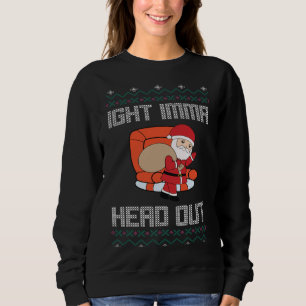 I'm With Scrooge Funny Ugly Christmas Sweater Desi