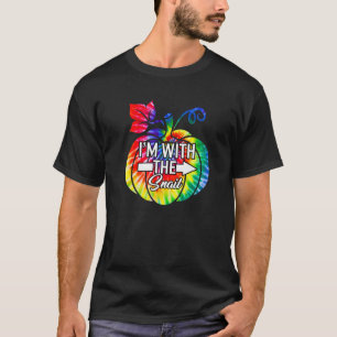 I'm With Snail Couple Matching Halloween Costume T T-Shirt