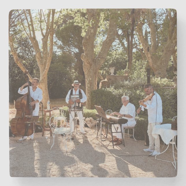 I'm With the Band Stone Coaster (Front)