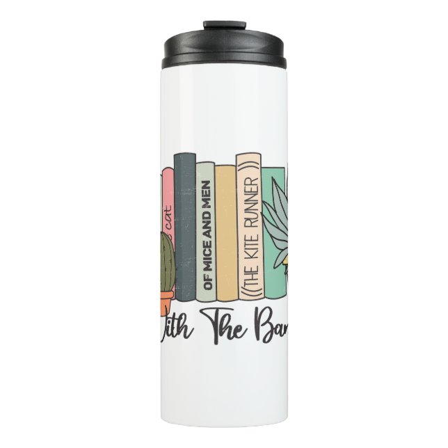 I'm With the Banned - Banned Books Week Thermal Tumbler (Front)