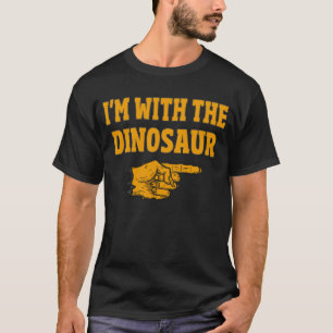 I'm With The Dinosaur Matching Halloween Costume T-Shirt