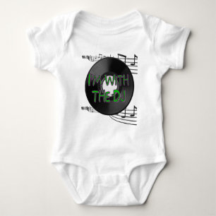 I'm With the DJ Baby Bodysuit