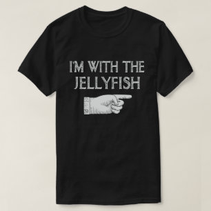 I'm With The Jellyfish Matching Halloween Costume T-Shirt