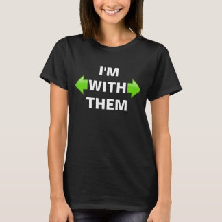I'm With Them Poly Polyamorous T-Shirt (2 of 3)