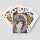 I'm with Wig Floral Bicycle Playing Cards